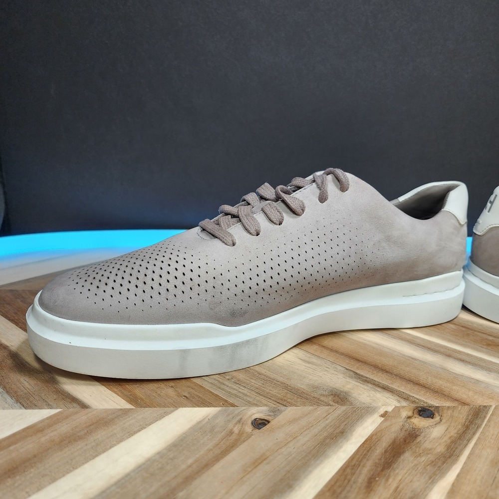 Cole Haanβ Men's Size 13 WIDE GrandPro Rally Laser Cut Sneaker Ironstone C31220 - Picture 5 of 12